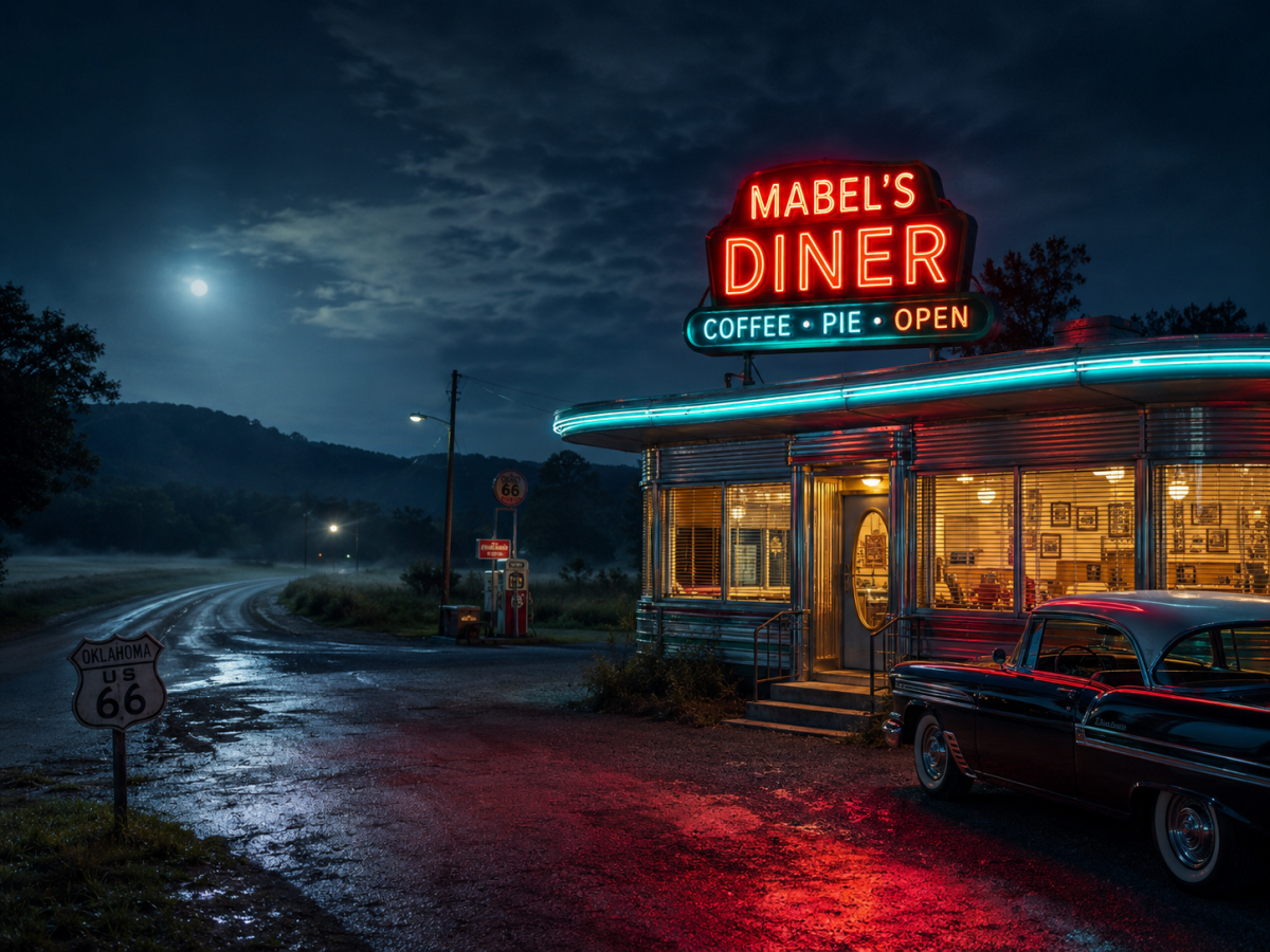 The Roadside Diner Where Time Stands Still: A Route 66 Oklahoma Legend 